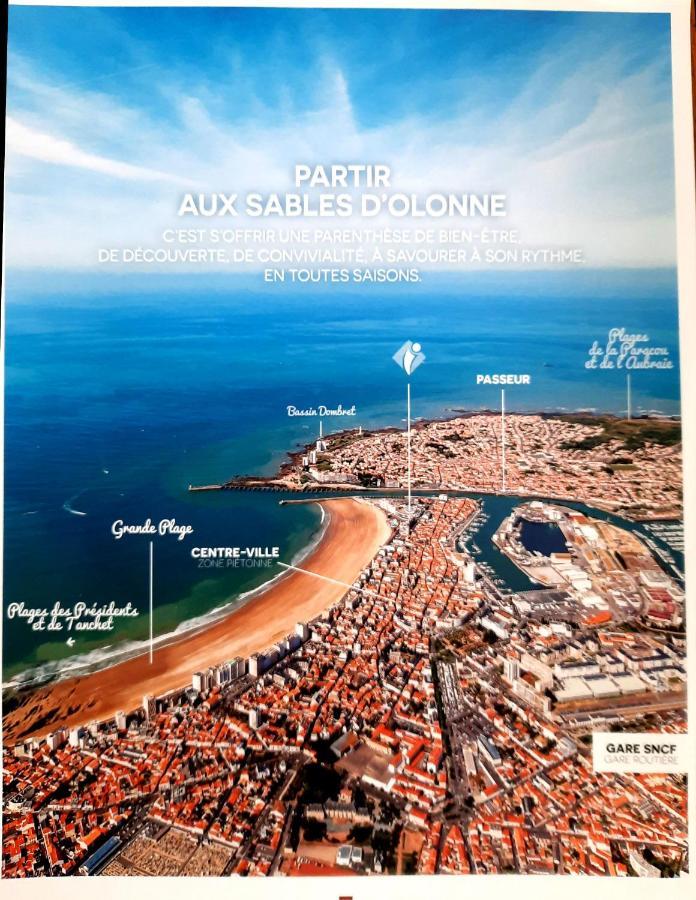 Appartement Vue Sur Mer Les Sables-dʼOlonne Buitenkant foto